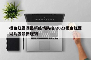 桓台红莲湖最新疫情防控/2021桓台红莲湖片区最新规划